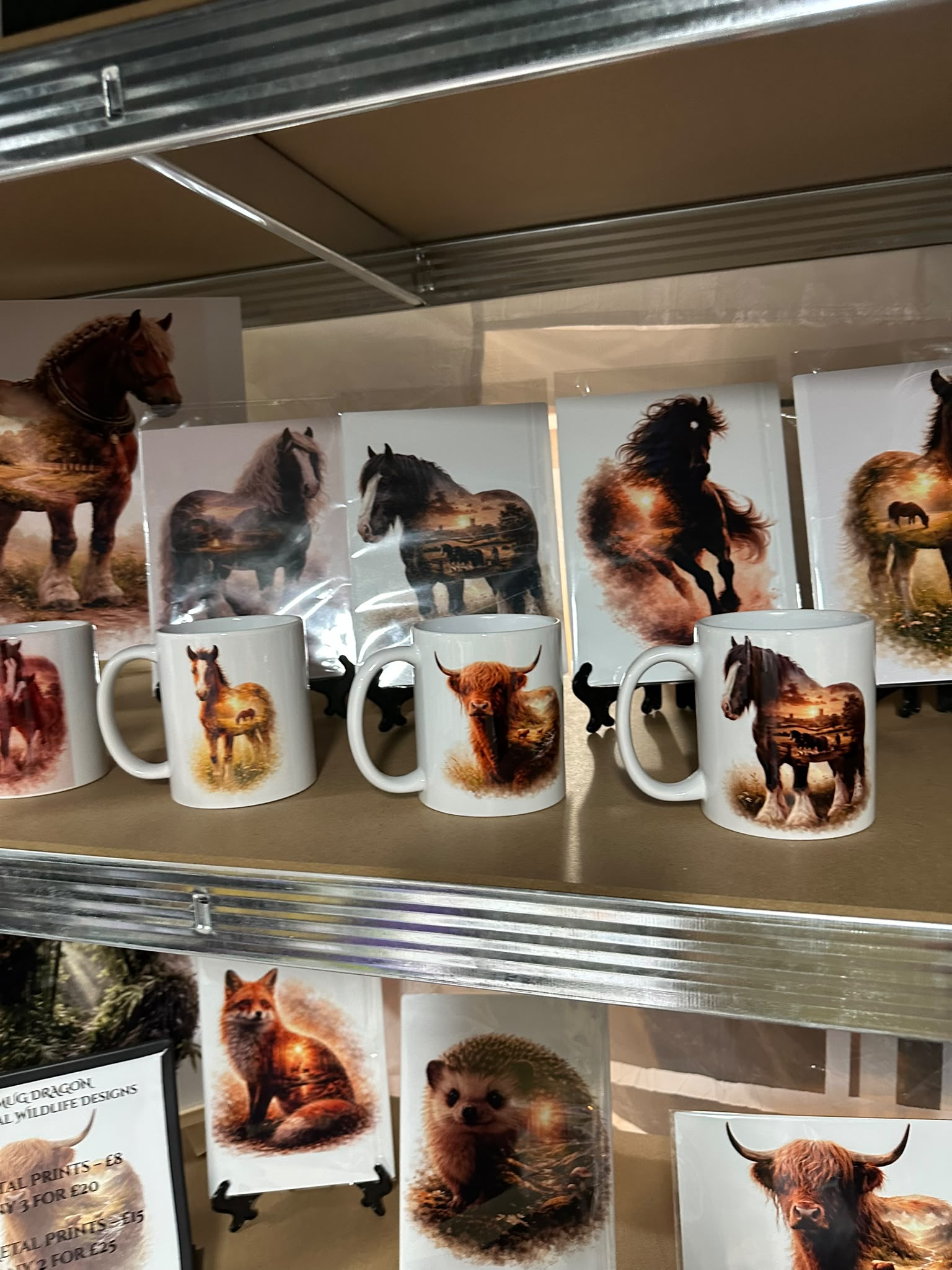 Wildlife Mugs Close Up