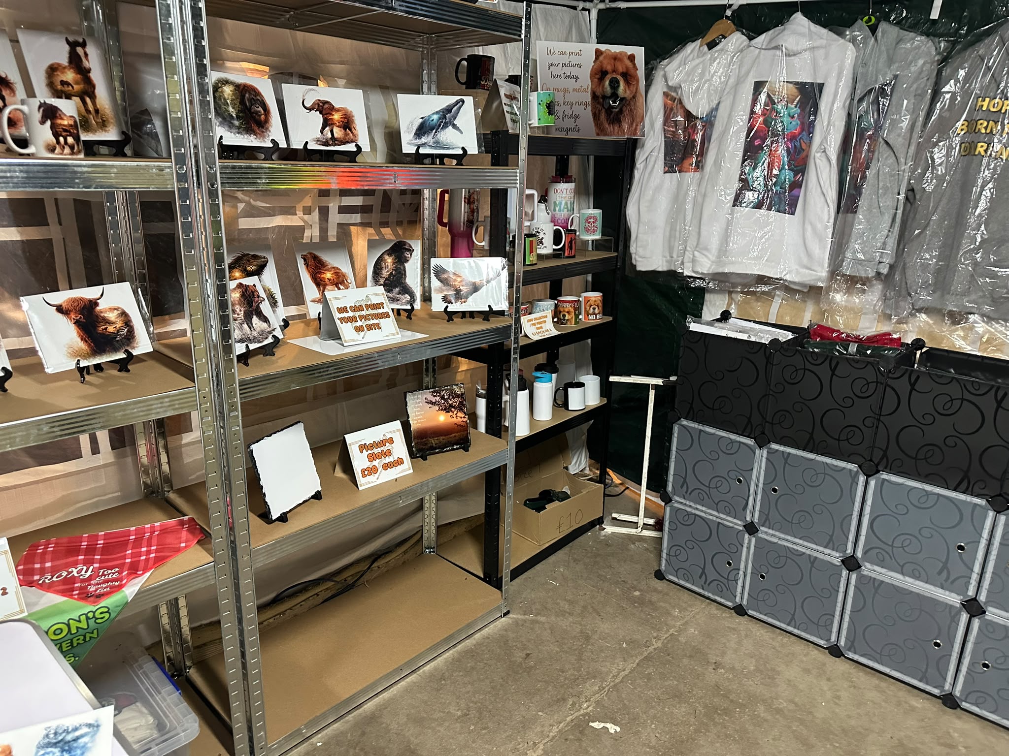 Shelving Display