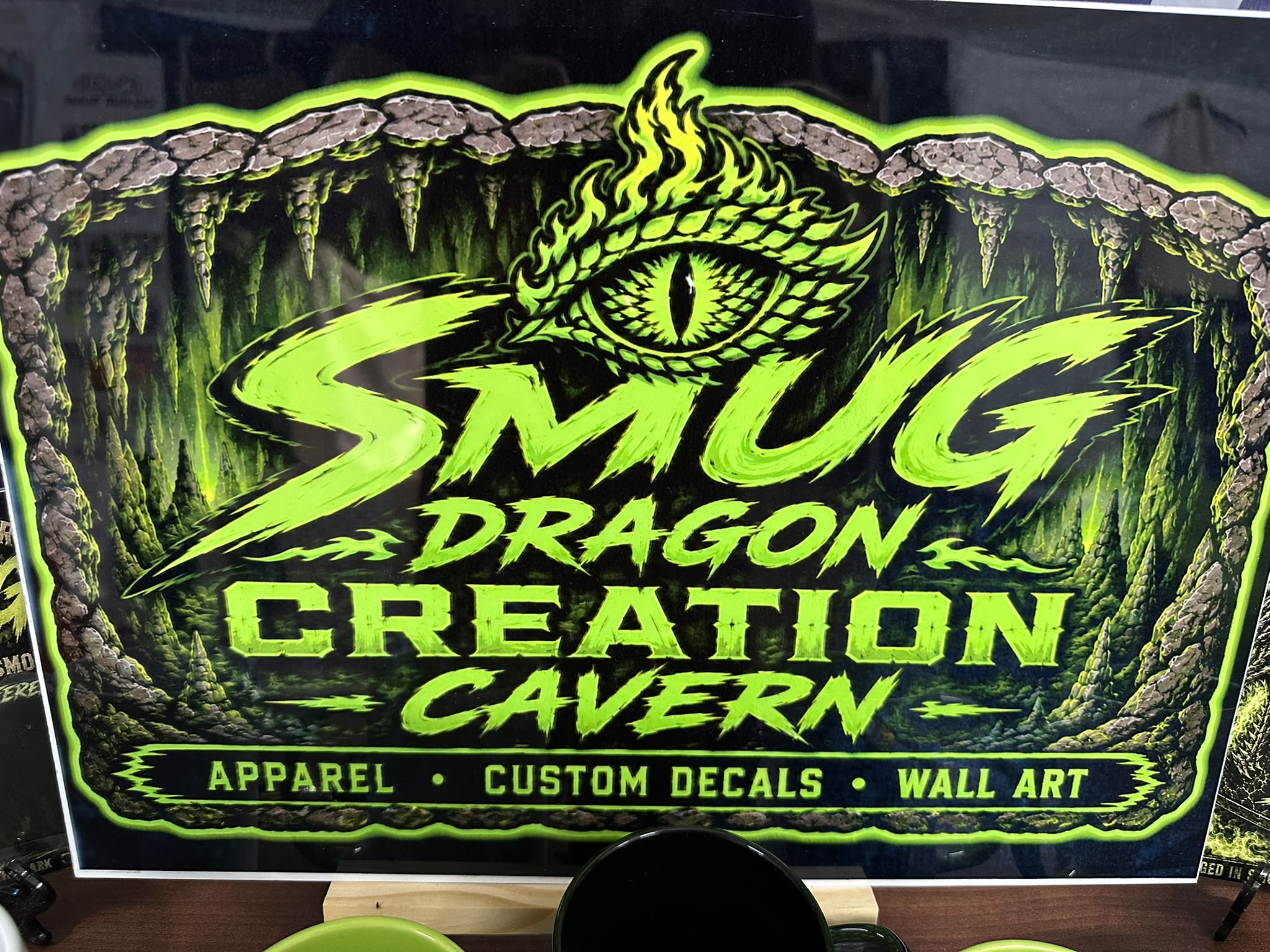 Creation Cavern Sign