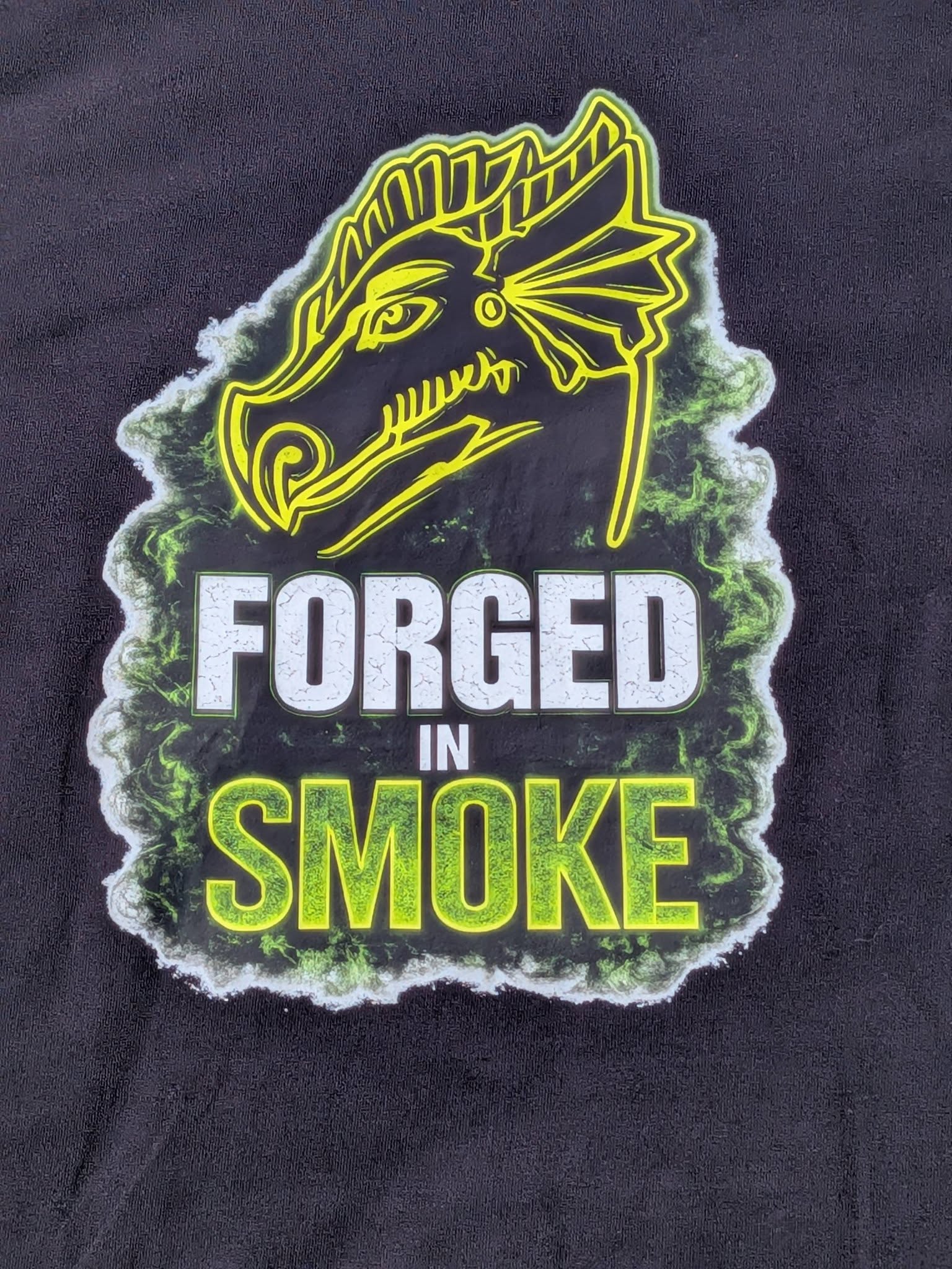 Forged in Smoke Close Up