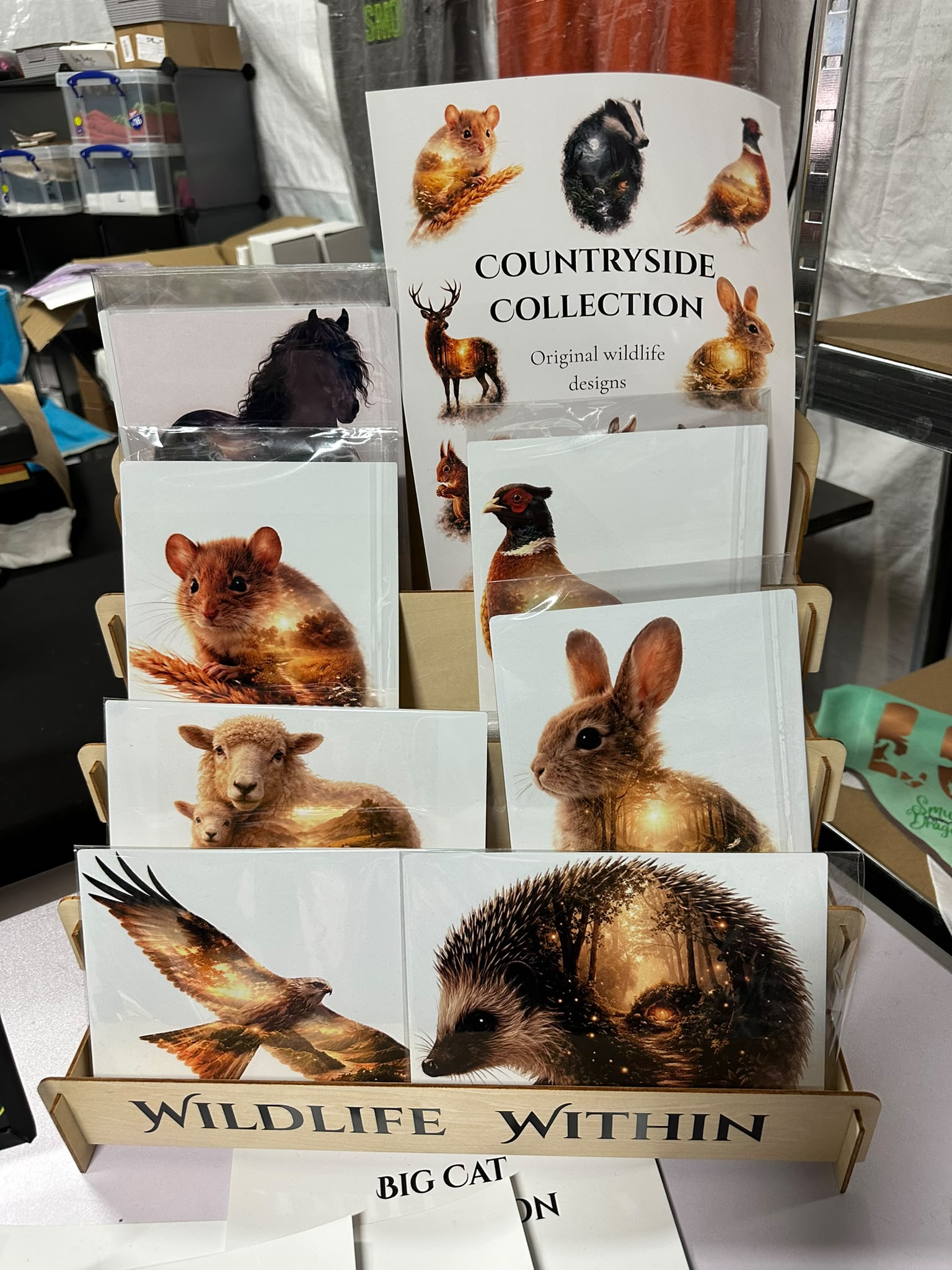 Wildlife Within Tiered Display