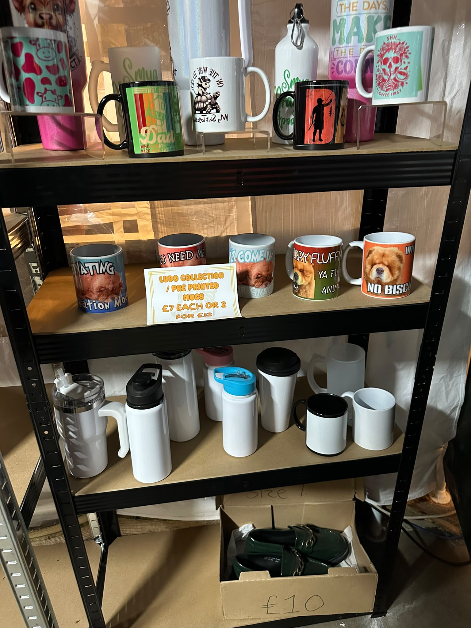 Ludo Pre-Printed Mugs